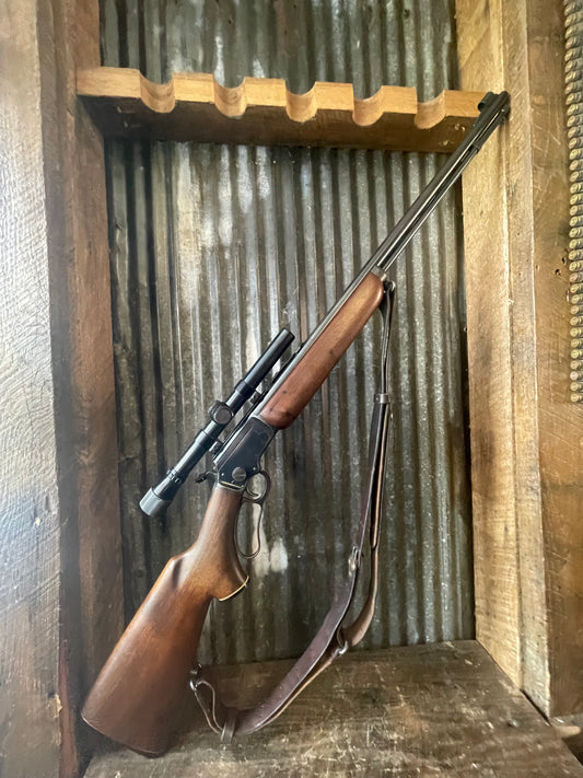 Marlin Model 39A JM Stamped Lever Action Rifle – .22 LR – Weaver D4 Scope – Good Used Condition