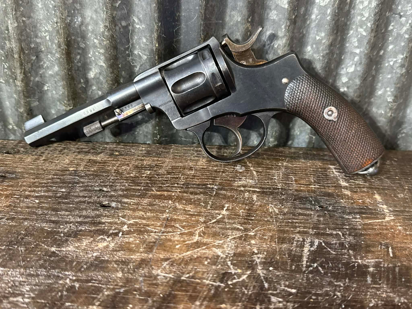 Husqvarna Model 1887 (m/1887) Swedish Nagant Officers Revolver