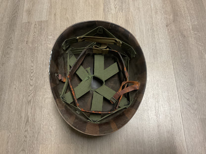 WWII U.S. Civil Defense Air Raid Warden Helmet