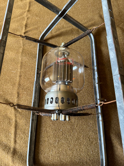 WWII / Early Military Radar Tube Assembly
Eimac 4-1000A power transmitting tube in original frame/mount