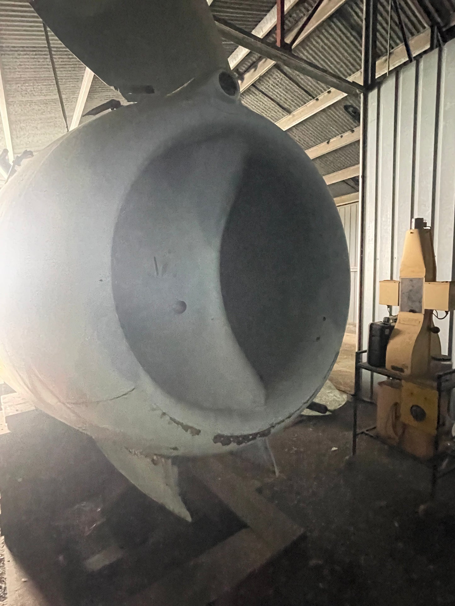 Complete Polish Lim-5 (MiG-17F Variant) Fighter Jet Project - All Parts Present, Wings Removed - Trades Preferred!