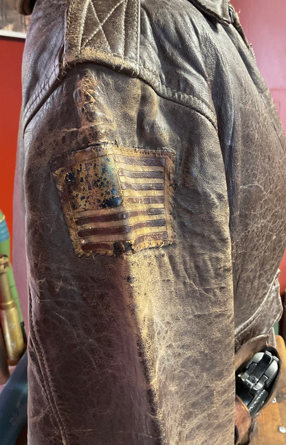 WWII Flight Jacket-Authentic and Indetified w/ extras