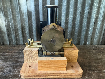 WWII Raytheon RF Tuning Assembly – USN OK-690 – Original Shipping Base