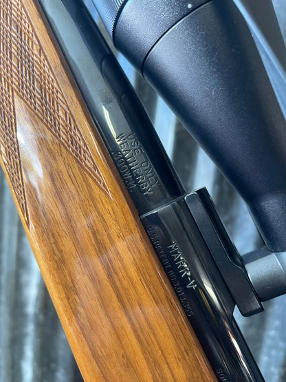 Weatherby Mark V .300 Weatherby Magnum – Magnaported – Swarovski Habicht 6-18x50