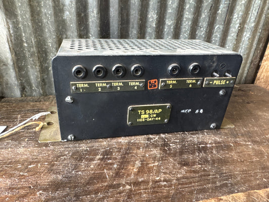 WWII TS-98/AP Pulse Voltage Divider Test Unit