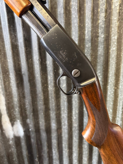 Remington Model 12 Pump Rifle-Deluxe Wood Octagon Barrel