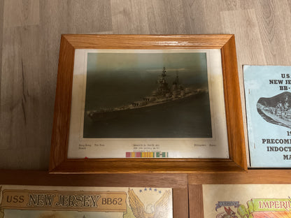 U.S. Navy USS New Jersey (BB-62) Sailor Grouping-Vietnam Era