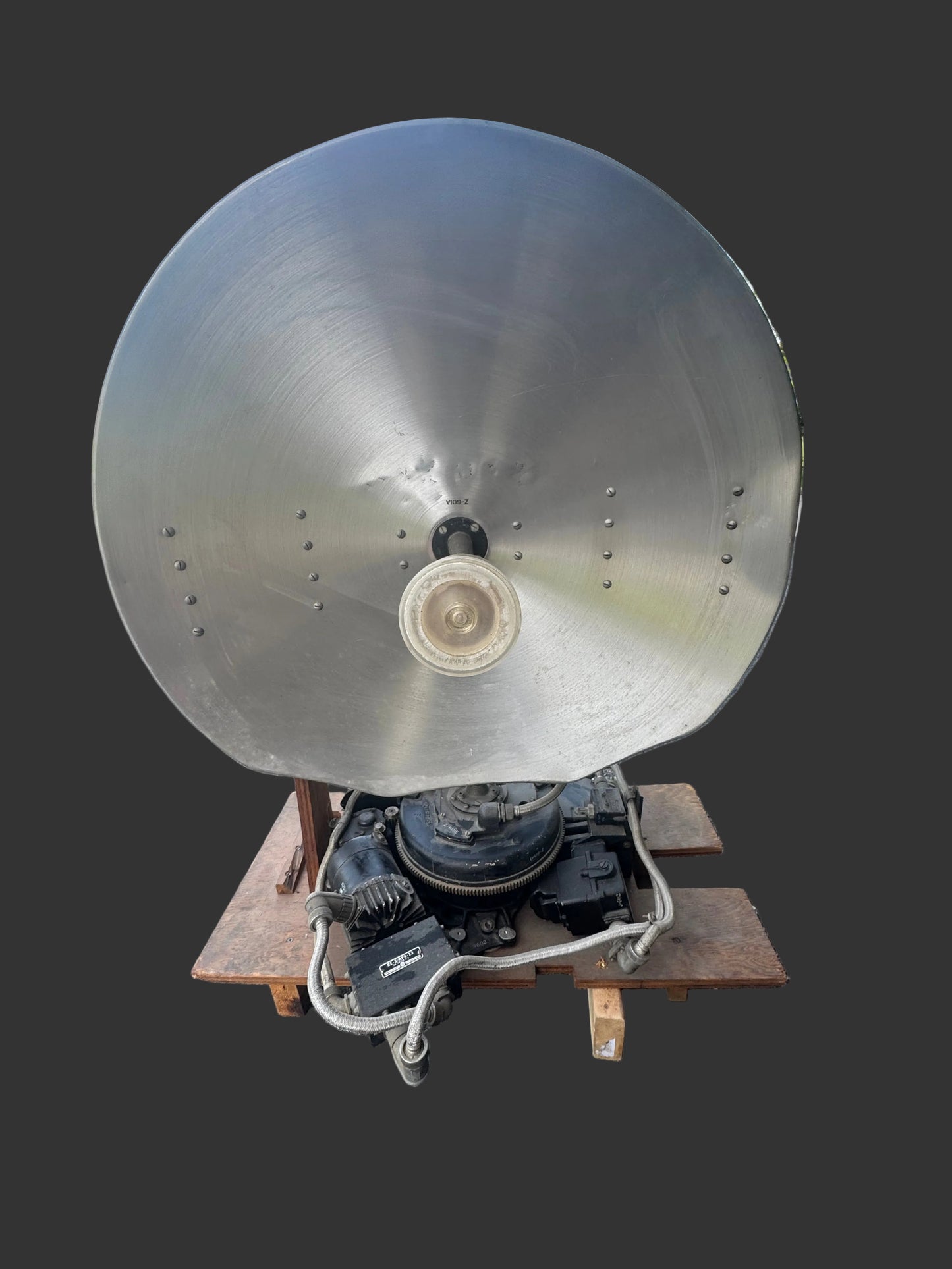 AS-17A/APS Military Radar Dish Antenna Assembly w/ Mount & Drive Units Pickup Only