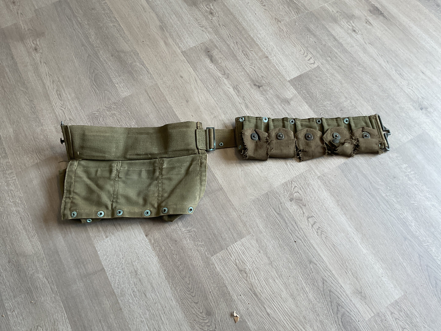 WWII Cartridge Belt & Garand