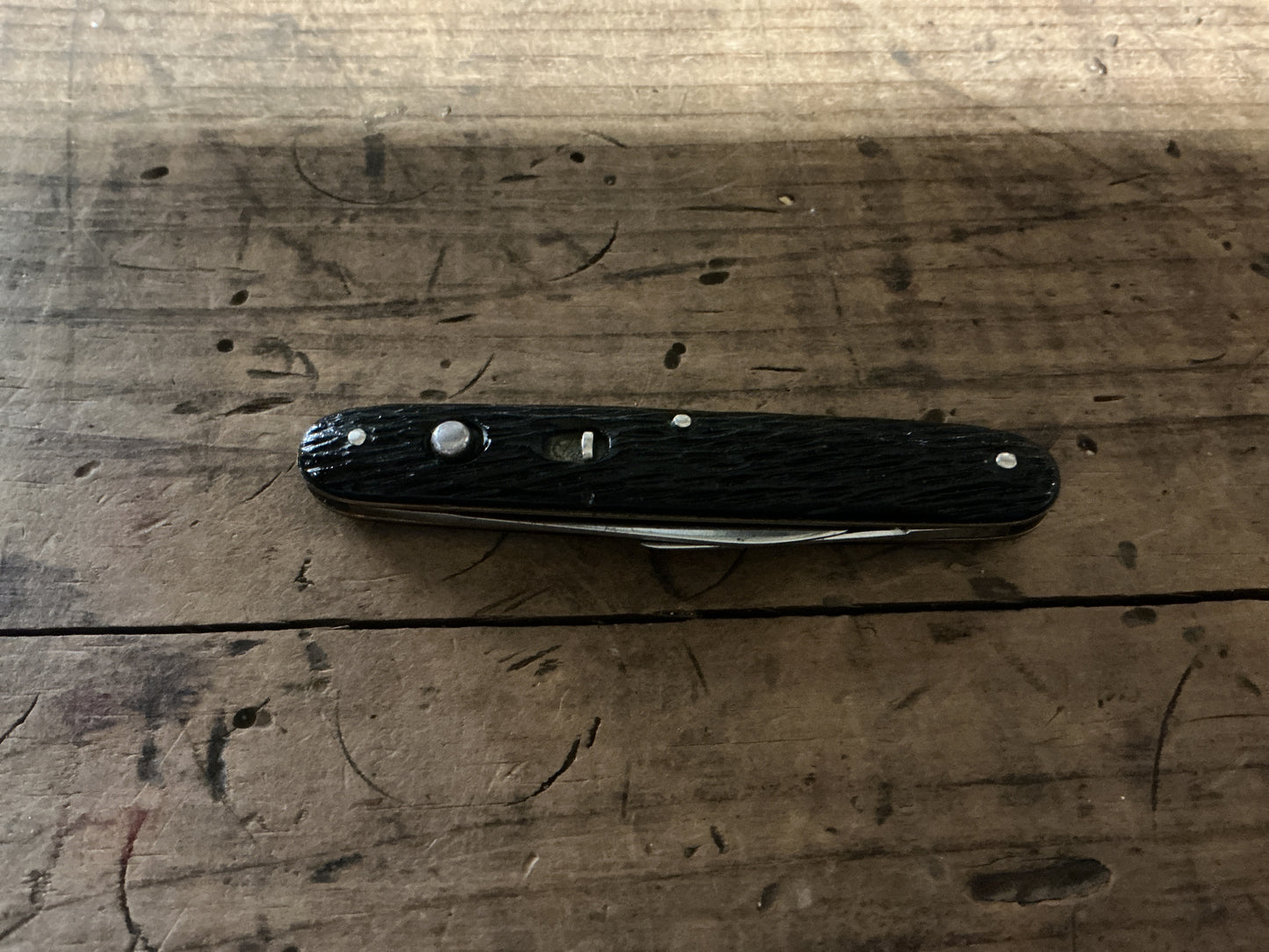 Vintage Schrade-Walden Automatic Switchblade Knife Pair-Walden, NY, USA-Matching Push Button Automatics