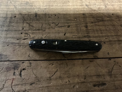 Vintage Schrade-Walden Automatic Switchblade Knife Pair-Walden, NY, USA-Matching Push Button Automatics