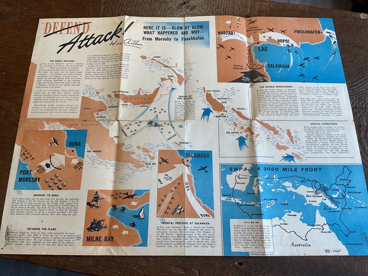 WWII NEWS Map