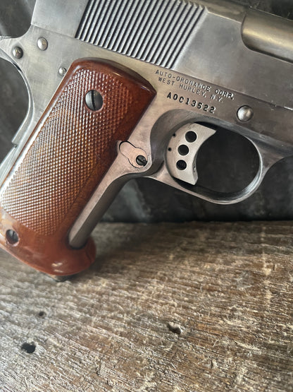 Custom Auto-Ordnance / Thompson 1911 .45 ACP – Stainless – Wilson Combat Sight