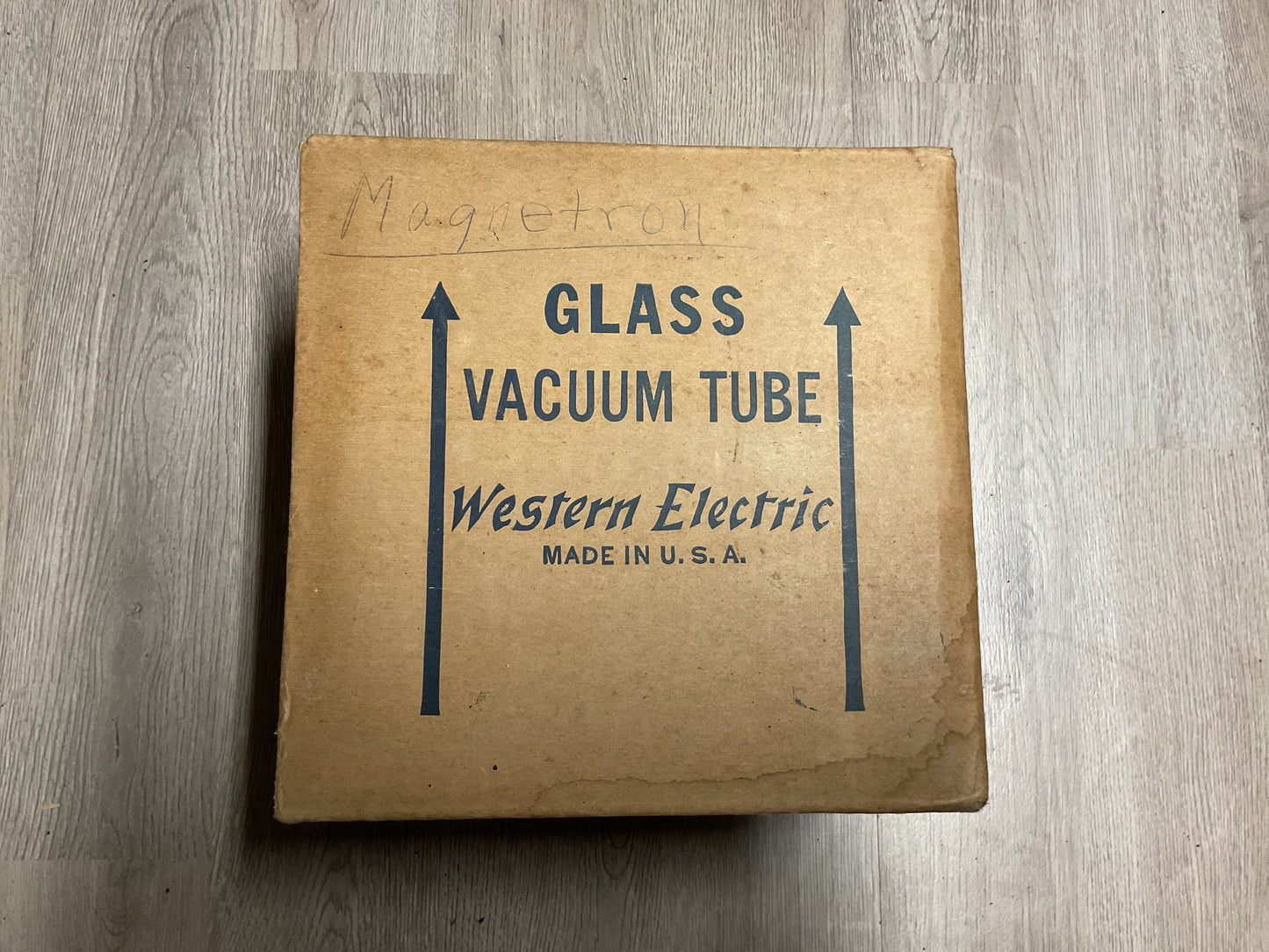 WWII Western Electric JAN 725A Magnetron Tube NOS Sealed Box-1945 Vacuum Tube