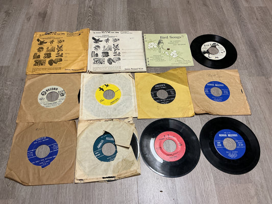 M.L. Lynch Vintage Game Calling Record Collection-Turkey, Crow, & Predator Calls-Original Hunting Records