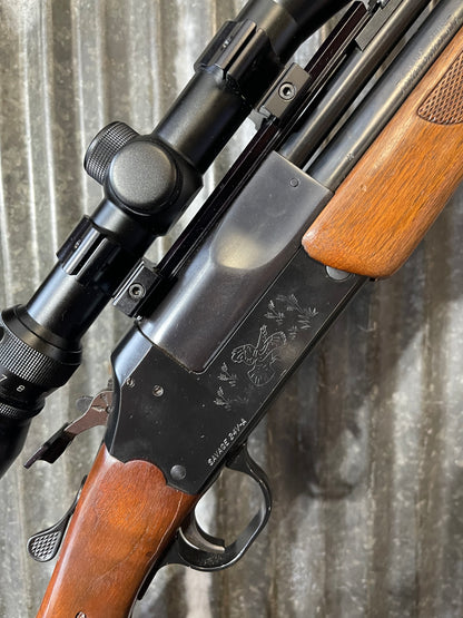 Savage Model 24V-A .222 Remington / 20 Gauge Over-Under Combination Gun w/ Tasco Scope