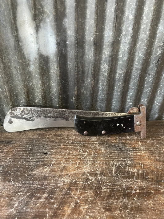 WWII Case XX U.S. Army Air Forces Folding Survival Machete – Pilot Bailout Kit Knife