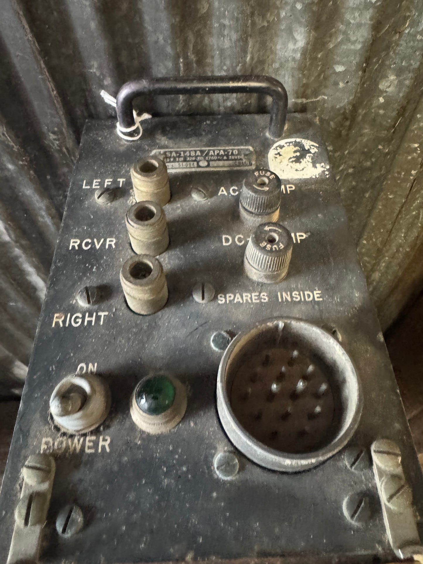 WWII Aircraft Radio Junction / Interface Unit – Signal Corps Equipment