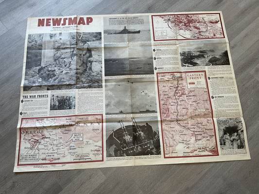 WWII Large Newsmap