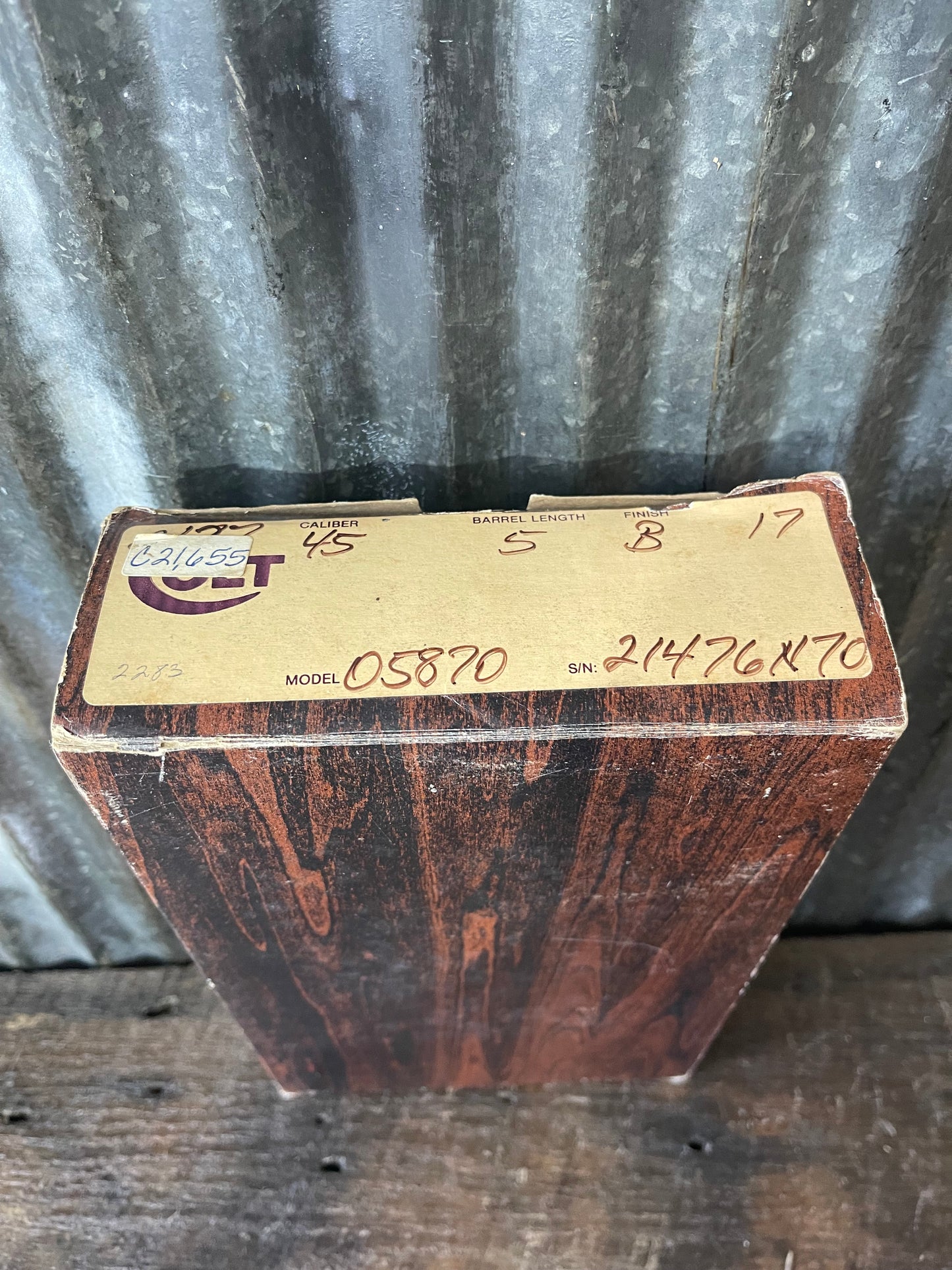 Colt MK IV / Series 70 Gold Cup National Match – .45 ACP (1982) – Complete Boxed Set