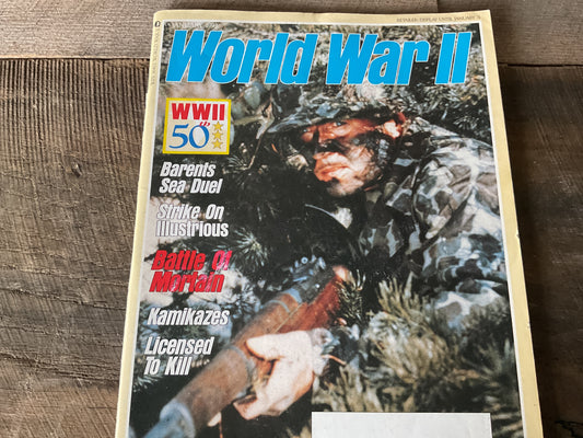 WORLD WAR II MAGAZINE. January 1993