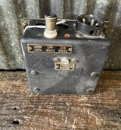 WWII Western Electric CW-23214 Pilot’s Control Box – ZB Series Aircraft Radio Equipment