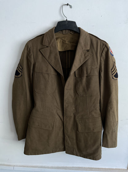 WWII AntiAircraft Command Jacket-Decretive Stitching