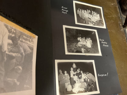 WWII Vintage US Naval Air Station Scrapbook