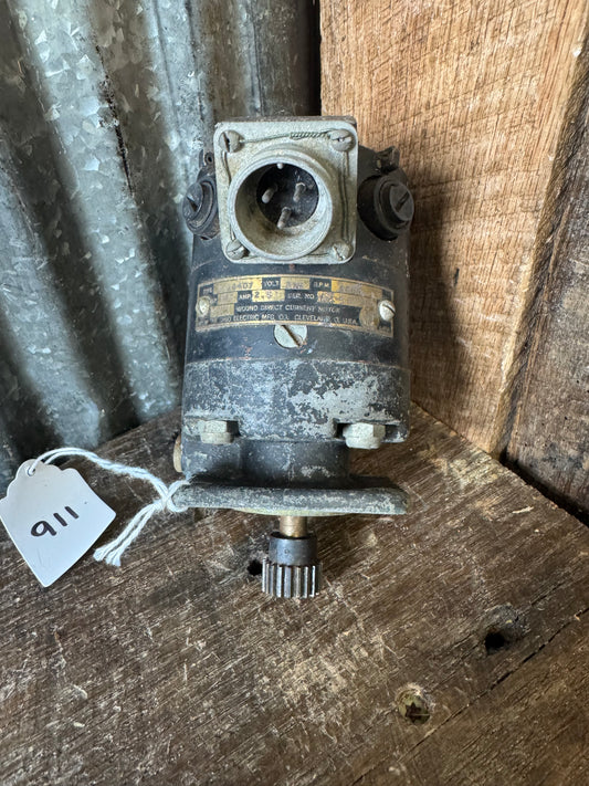 Ohio Electric Wound DC Aircraft Motor – Sperry B-701 Assembly