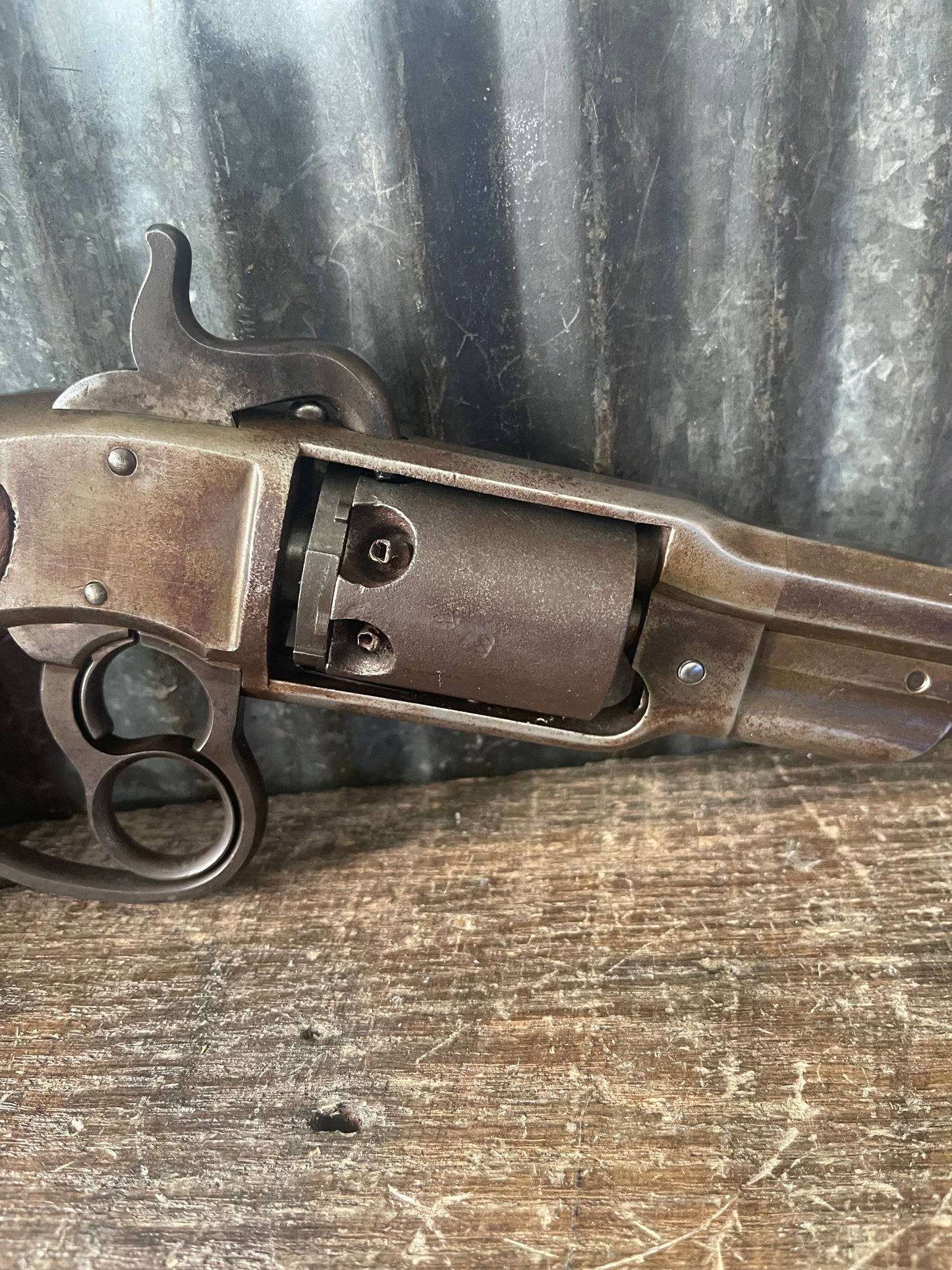 Savage Model 1861 Navy Revolver – Civil War Era – .36 Caliber – Serial No. 214