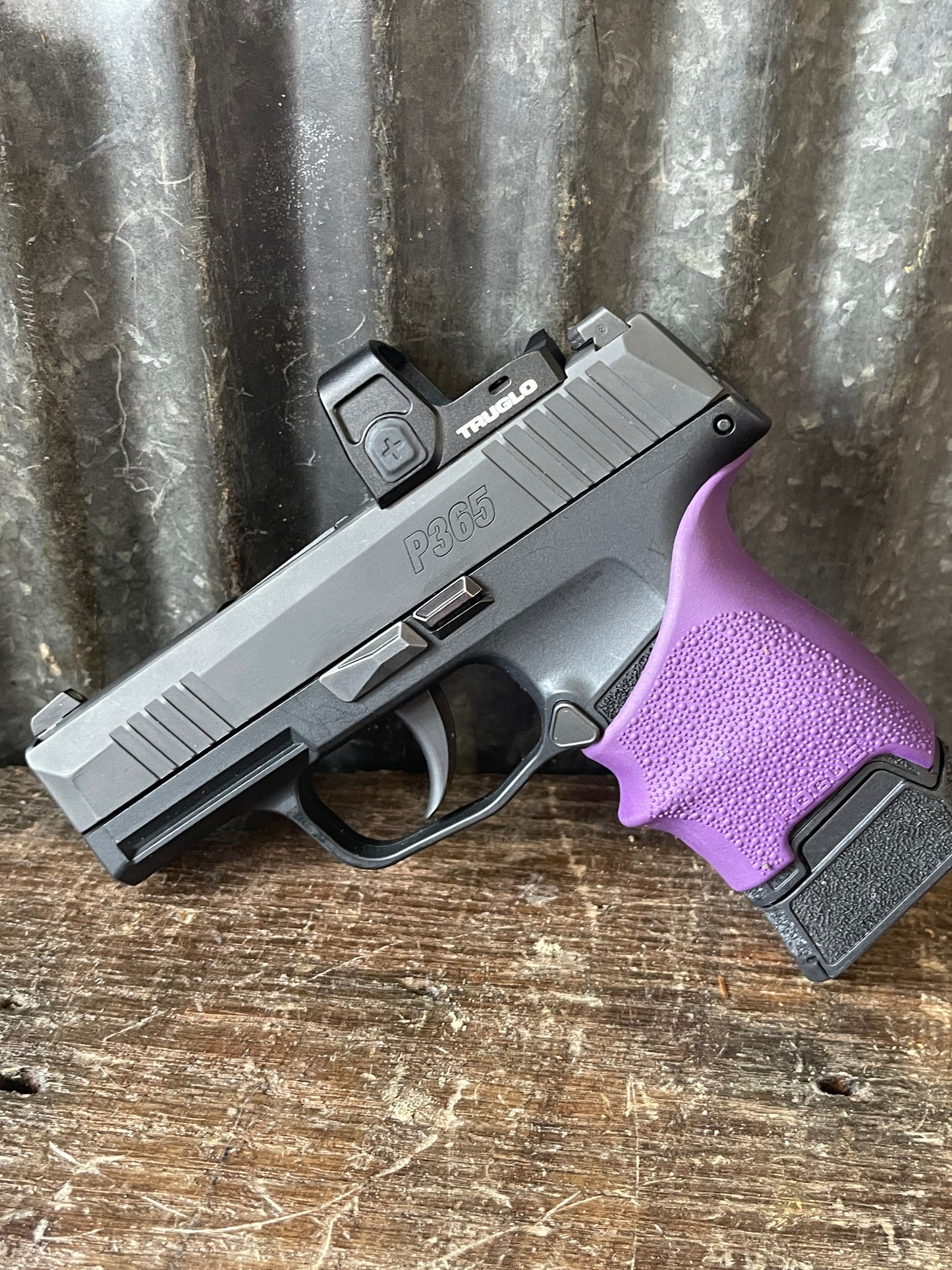 SIG Sauer P365 .380 ACP with TruGlo Red Dot, 7 Magazines & Holsters