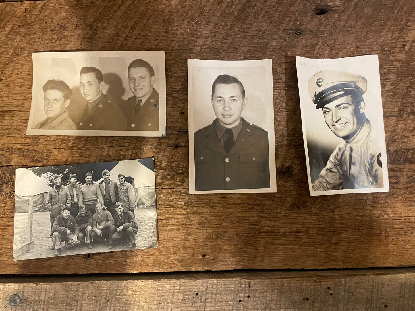Vintage WWII Photo Postcards