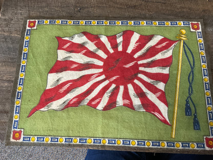WWI Tobacco Felt Flag
