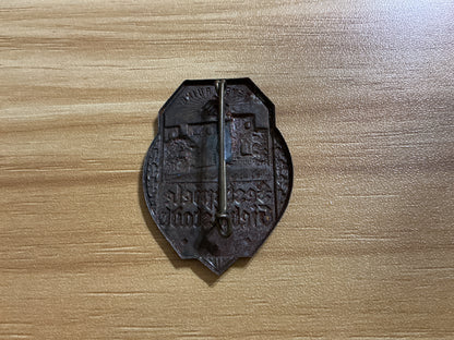 German Third Reich Era Festspiele Hiebershof Tinnie Badge