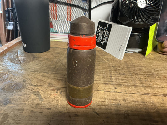 Original Inert 37mm Armor-Piercing Cannon Projectile