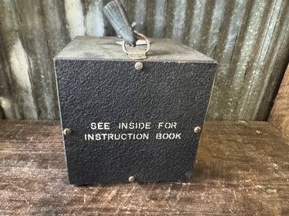 WWII Aircraft Test Indicator Unit – Calibration Graph Display (Signal Corps Equipment)