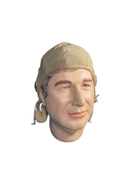 Authentic WWII U.S. Army Air Forces Type A-9 Summer Flight Helmet