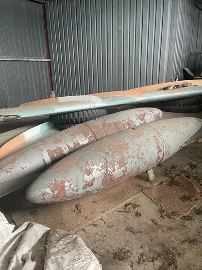 Complete Polish Lim-5 (MiG-17F Variant) Fighter Jet Project - All Parts Present, Wings Removed - Trades Preferred!
