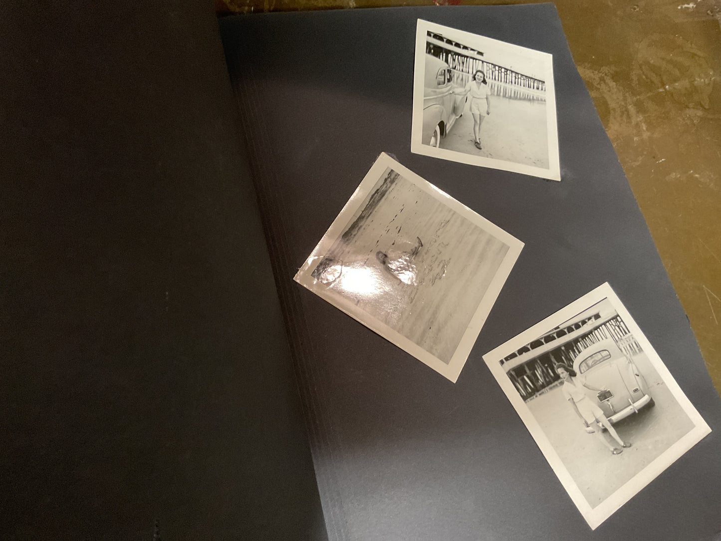 WWII Vintage US Naval Air Station Scrapbook