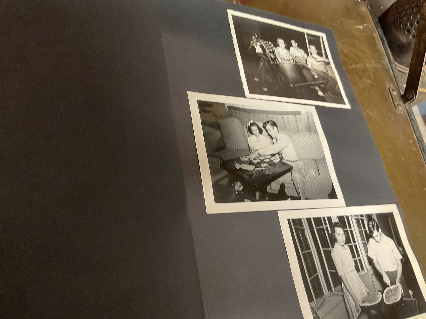 WWII Vintage US Naval Air Station Scrapbook