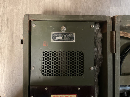 WWII U.S. Army Signal Corp Dummy Load TS-279/UMP
