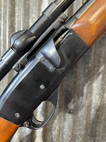 Remington Model 552 Speedmaster .22 S/L/LR Semi-Automatic Tube-Fed Rifle with Weaver Scope
