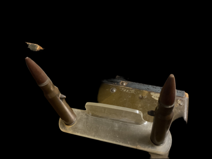 Vintage Trench Art Desk Ornament