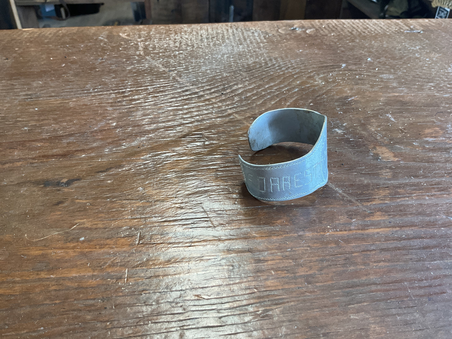 WWII Named ID Bracelet USNR 6/19/1944 New Guinea