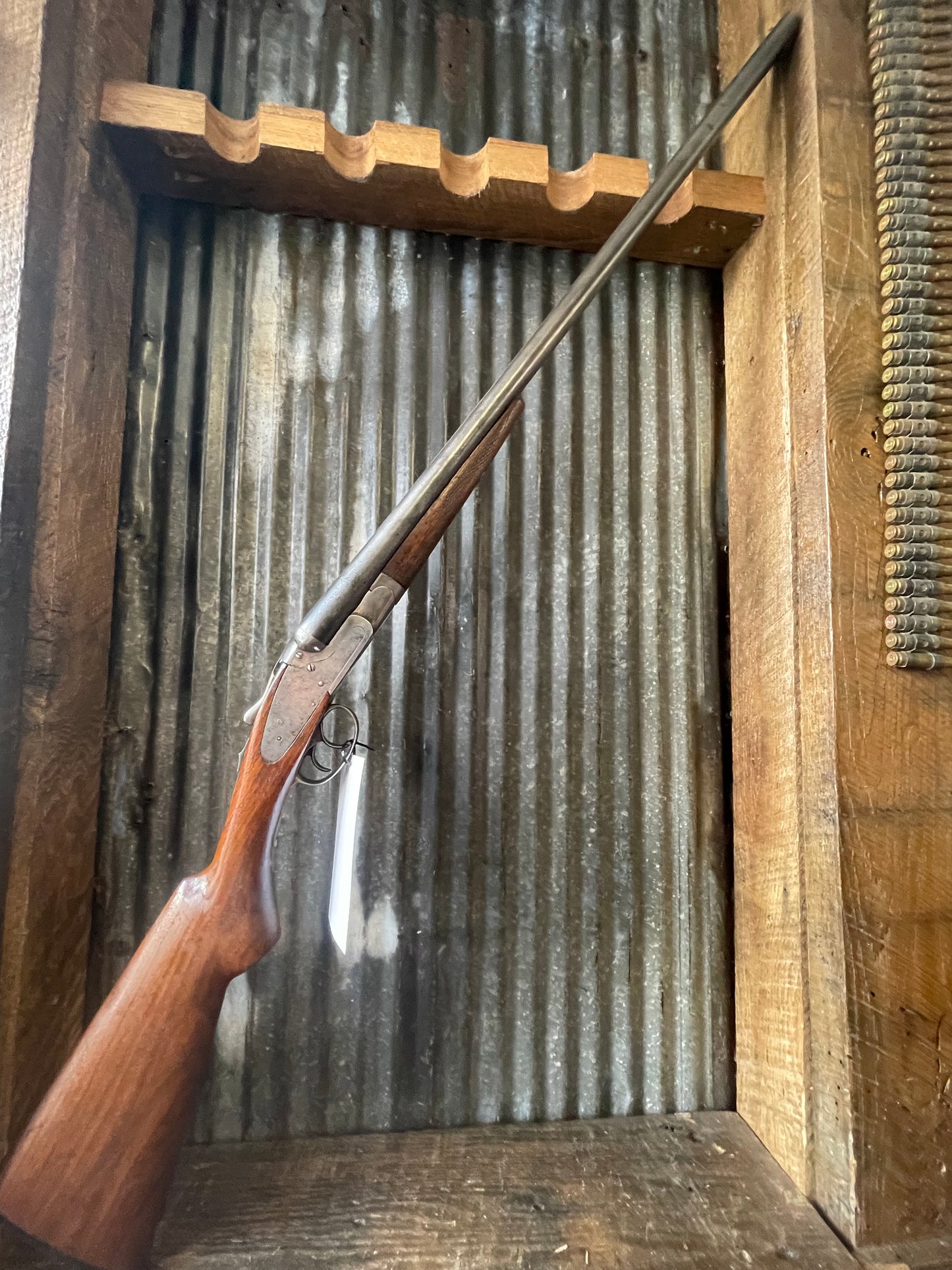 Plymouth Side by Side Shotgun – 16 Gauge – Crescent Arms Co. Made