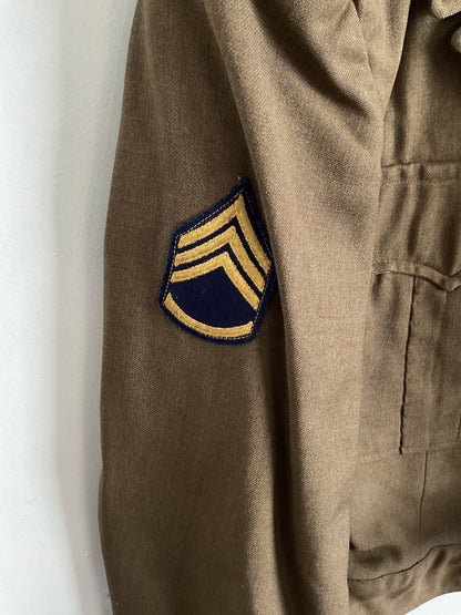 WWII U.S. Army Service Forces Service Dress Jacket – Sergeant