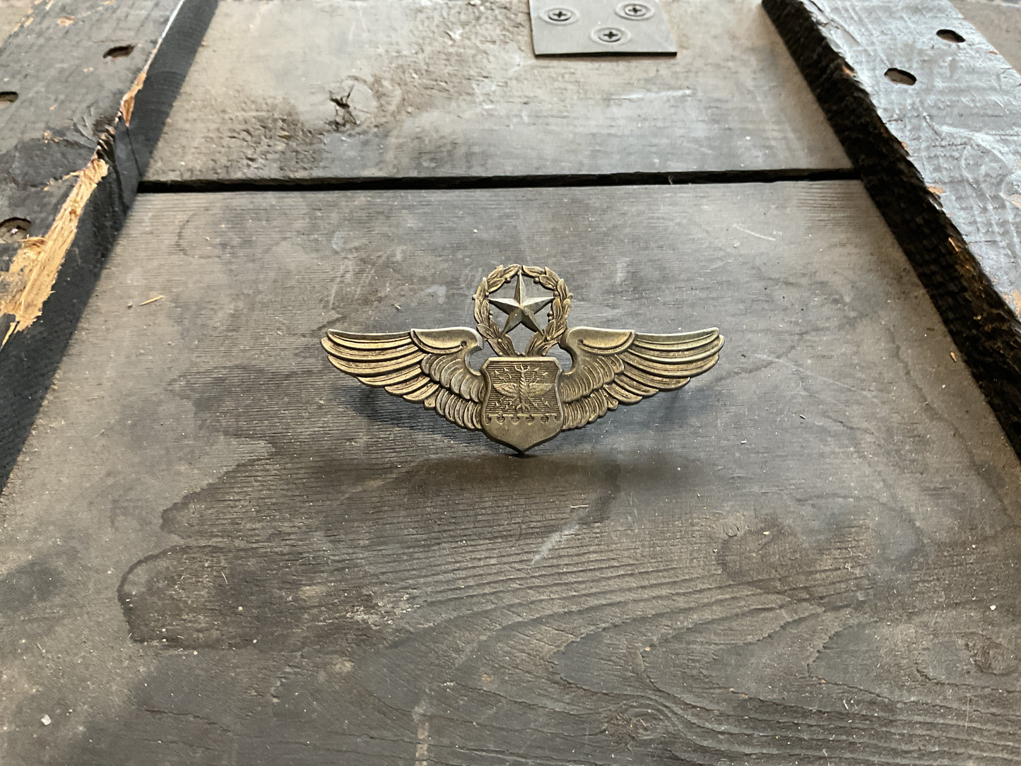 U.S. Airforce Master Navigator Badge WWII Wings