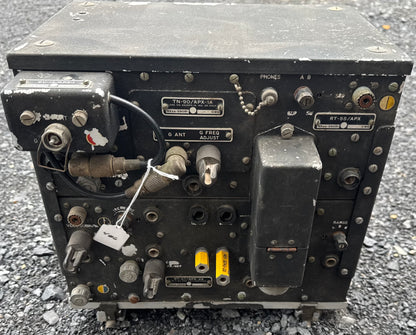 WWII U.S. Navy AN/APX IFF Radar Transponder Assembly — RT-55/APX, RT-57/APX-2A, TN-90/APX-1A