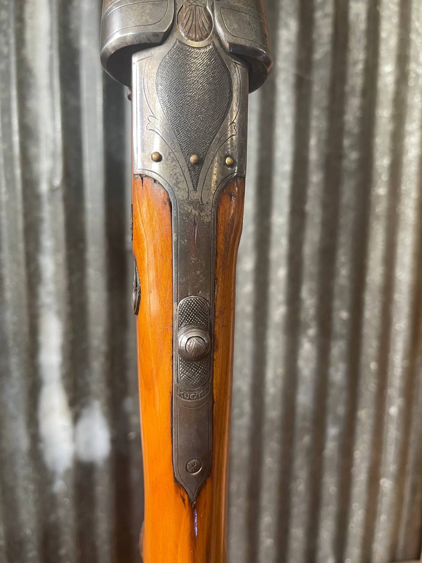 Edward Kettner German Drilling – 16 Gauge / 16 Gauge / 9.3x72R – Side-by-Side Combination Gun