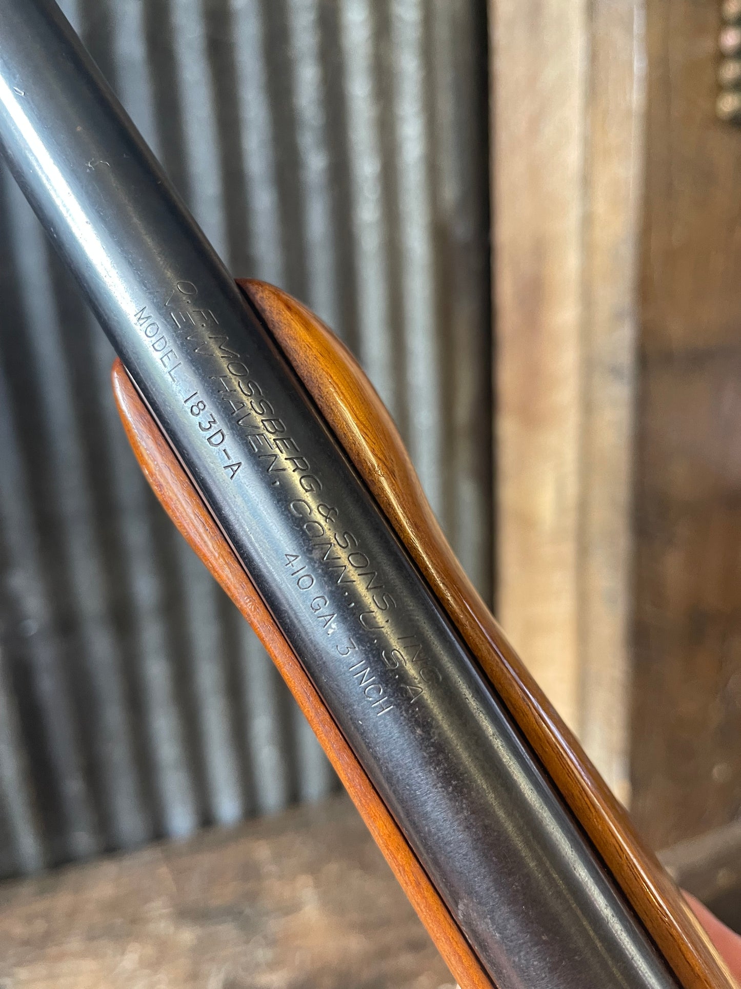 Mossberg 183D-A .410 Bolt Action Shotgun
